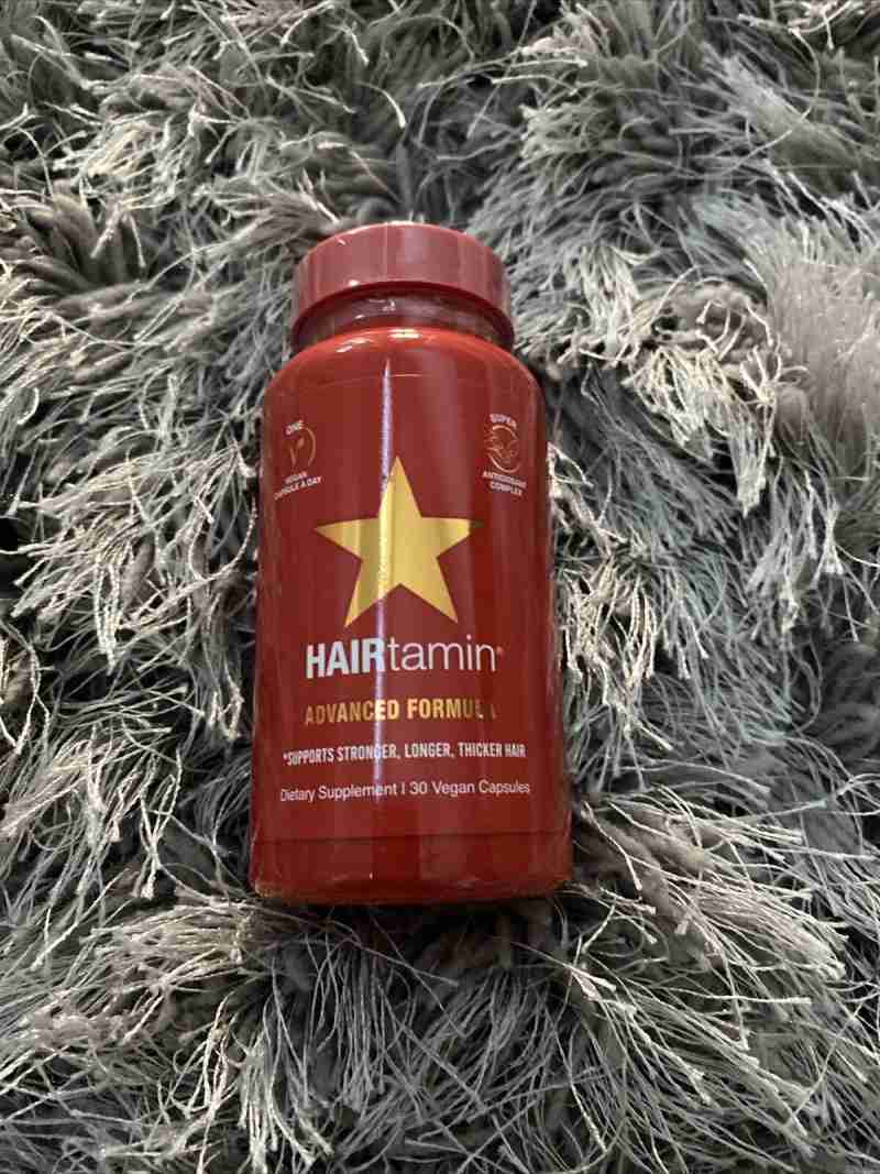 Jual (ORIGINAL) HAIRtamin Advanced Formula Hair Vitamins USA 30 caps di