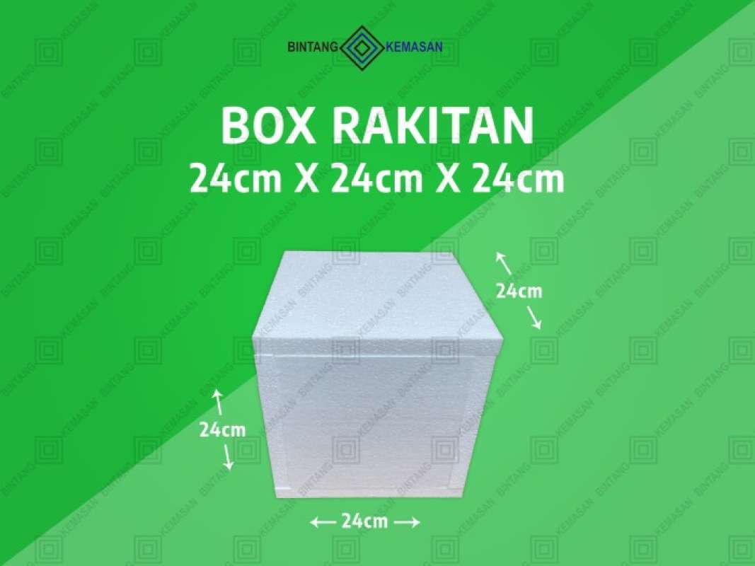 Jual Styrofoam Box Kecil 24 x 24 x 24cm Box Packing Multicolor di Seller Yasstore Kalibata