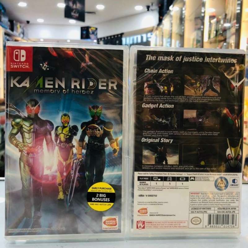 Jual Switch Kamen Rider Memory Of Heroez Di Seller Terminal Game ...