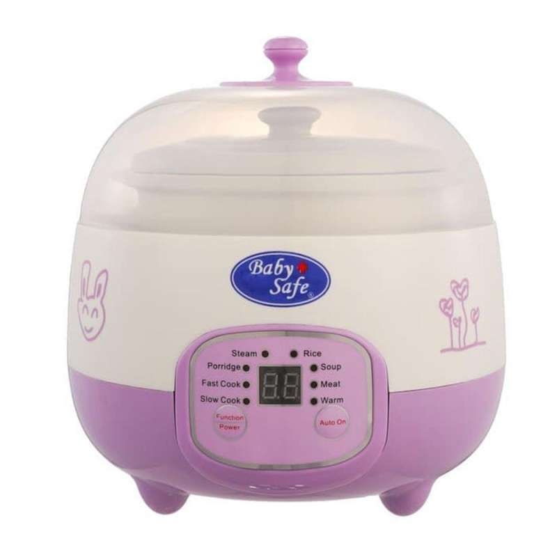 Promo Baby Safe Lb010 Steam Cooker Digital Alat Kukus Makanan Bayi