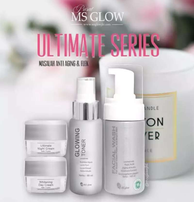Jual MS GLOW PAKET ULTIMATE/FLEK Online April 2021 | Blibli
