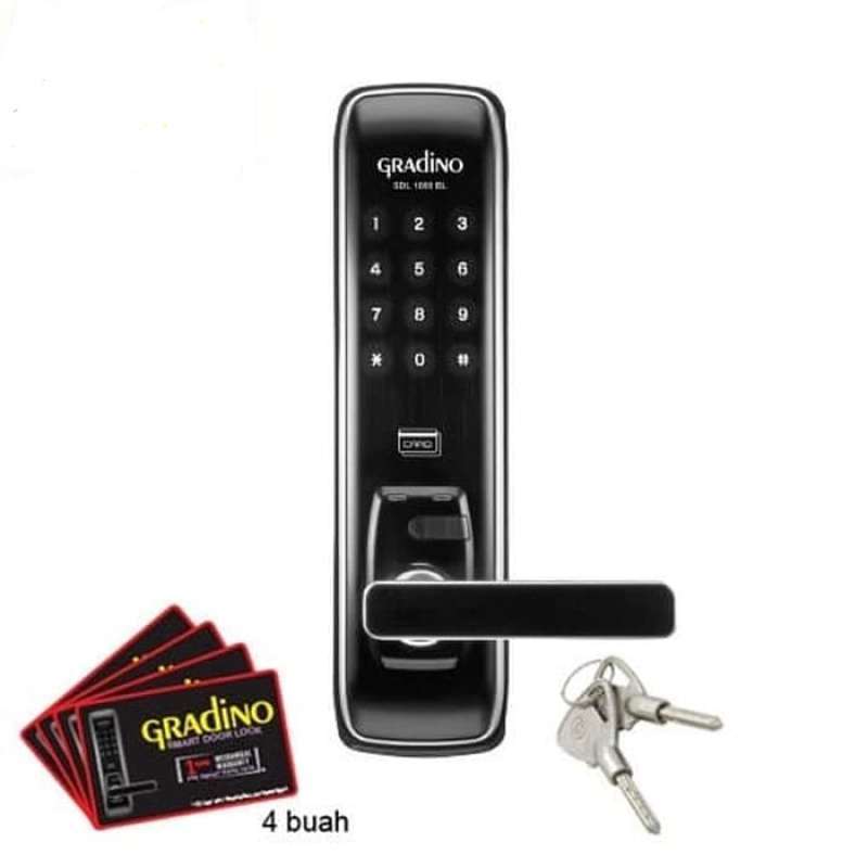 Jual DIGITAL DOOR LOCK GRADINO SDL 1000 di Seller ROOMS HARDWARE ...