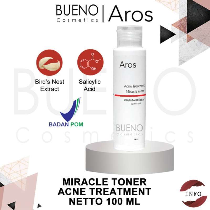 Jual Aros Skincare Acne Treatment Miracle Toner Wajah Jerawat Bird'S