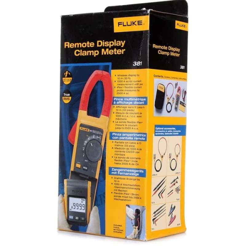 Promo Clamp meter - Fluke 381 Remote Display True-rms AC/DC with iFlex ...