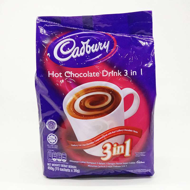 Jual CADBURY HOT CHOCOLATE DRINK 450 GR di Seller Heryanto Cuanx Shop