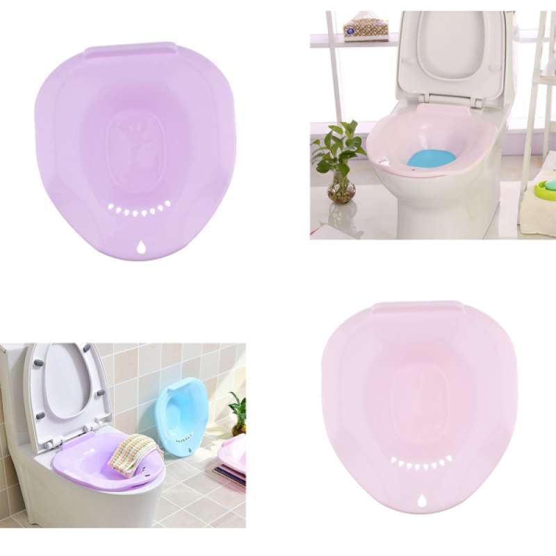 Jual 2pcs Plastic Sitz Bath For Toilet Bowl Hemorrhoid Maternity