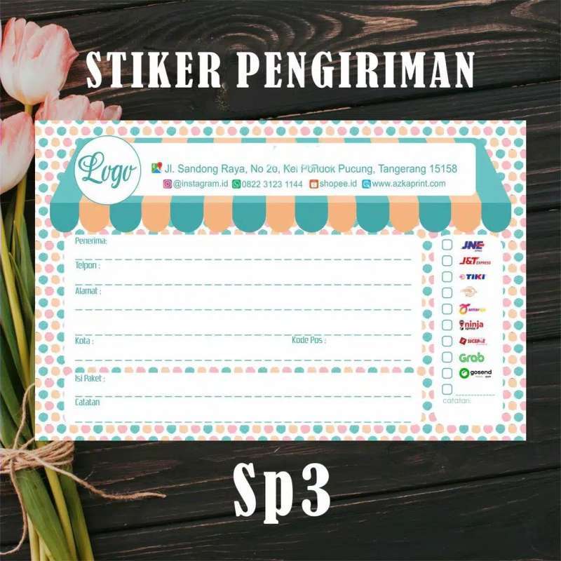 View 35+ 33+ Shipping Label Template Label Pengiriman ...