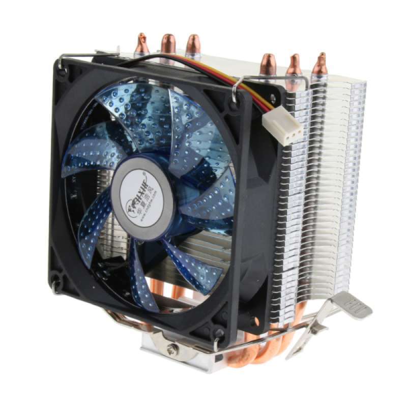 Promo CPU Cooler 9cm Cooling Fan 3 Copper Heat Pipes for LGA 1150/1151 ...