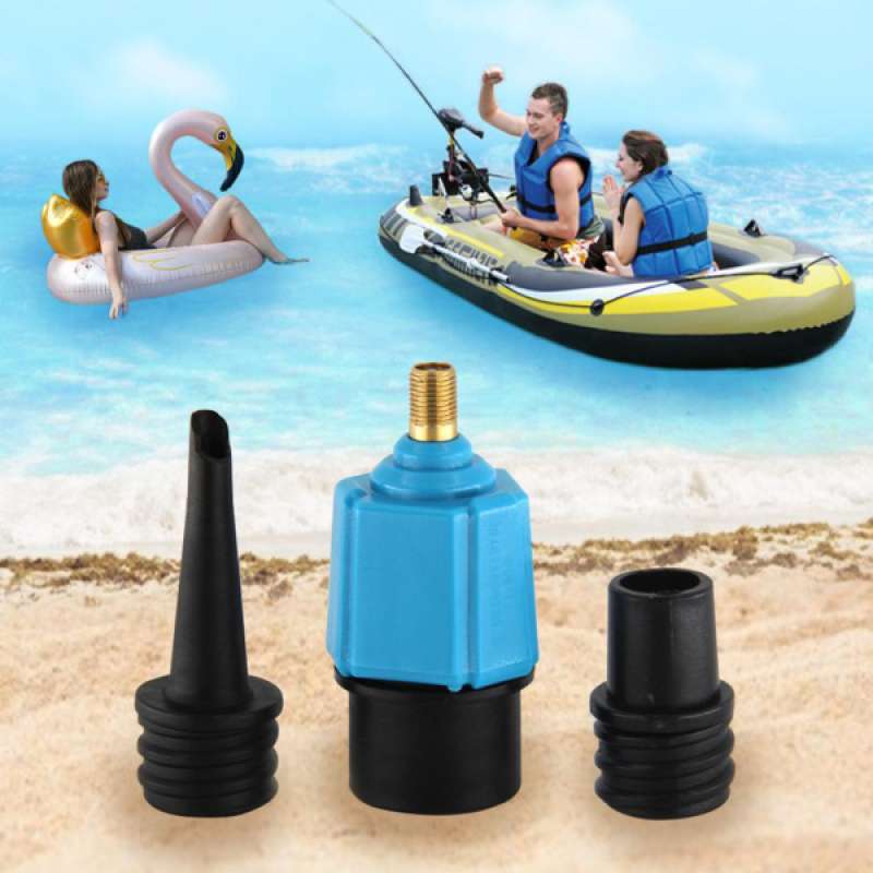 Promo Pump Adapter Inflatable Boat Air Valve Stand Up Paddle Board Compressor Adaptor Diskon 33