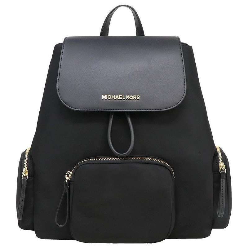 Jual MICHAEL KORS Abbey Large Cargo Backpack BLACK di Seller