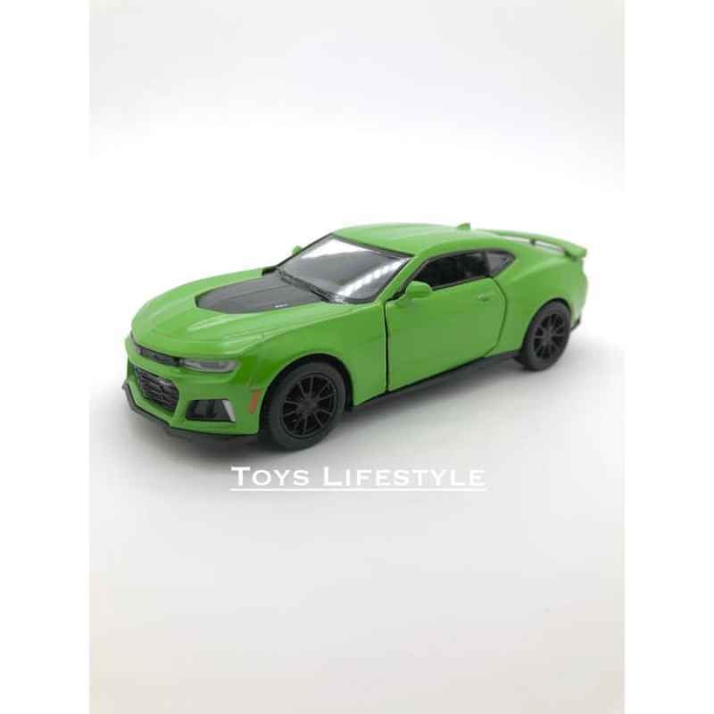 Jual Kinsmart Diecast Camaro Zl1 2017 Skala 138 (hijau) Di Seller