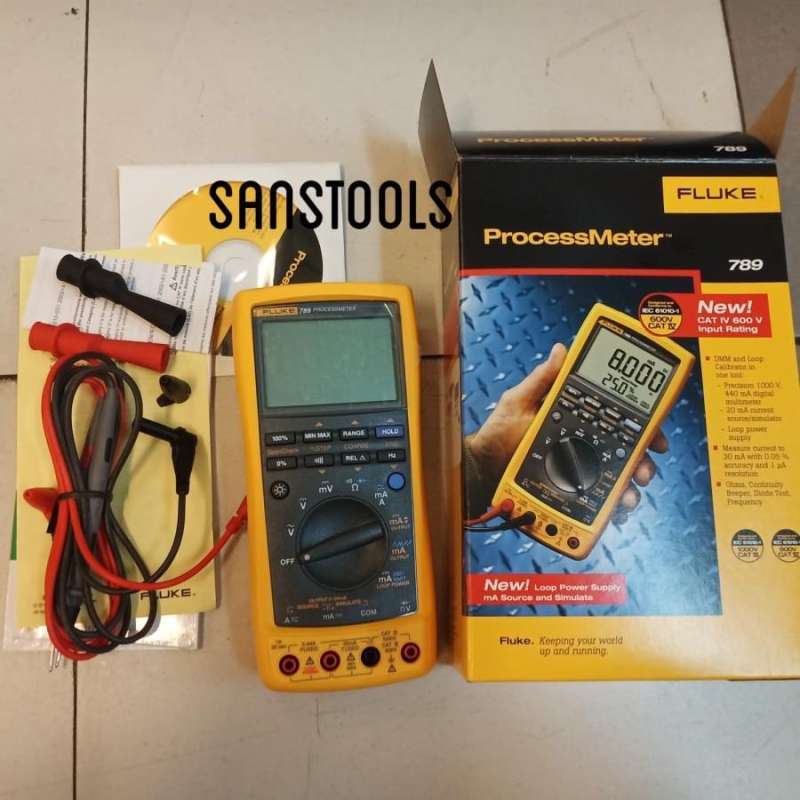 Jual Fluke 789 processmeter digital multimeter process meter usa