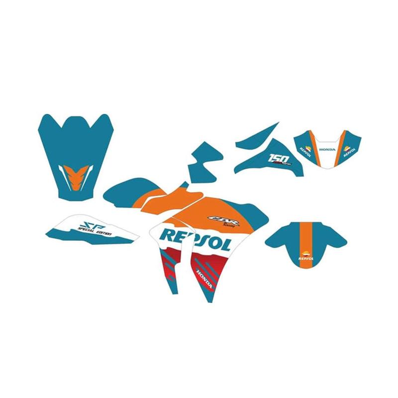 Jual Master Decal Stiker Striping Decal Motor for CBR 150 R Thailand ...