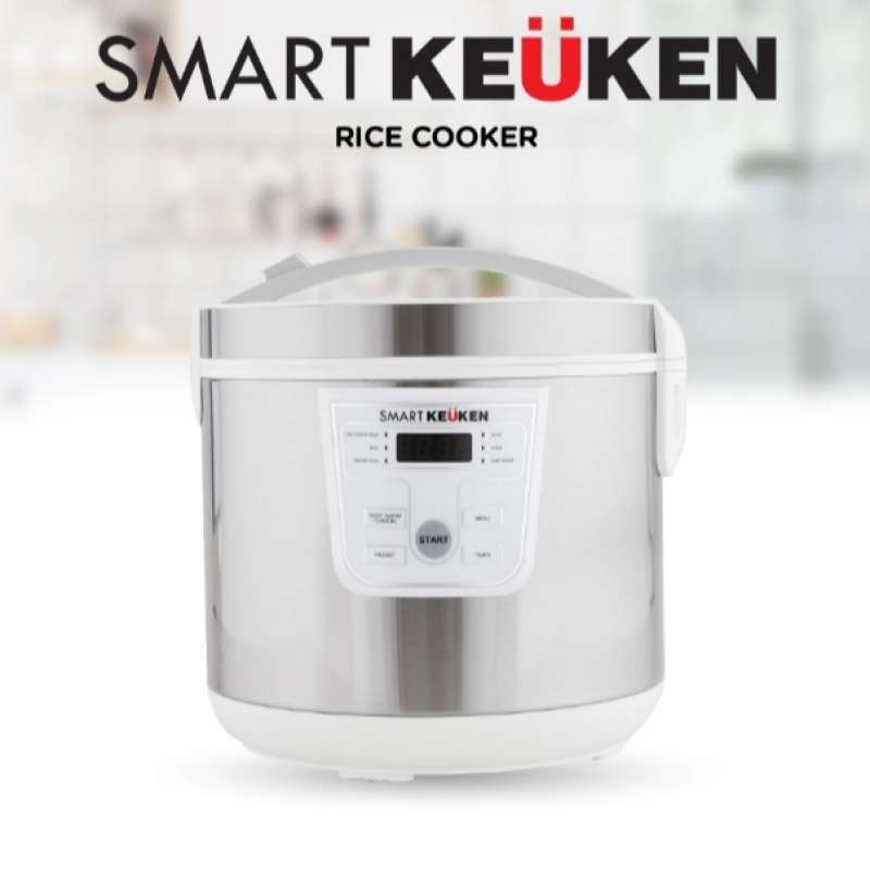 Jual Smart Keuken Low Carbo Rice Cooker 1.8 Liter Anti Diabetes Silver di Seller Prov 1022