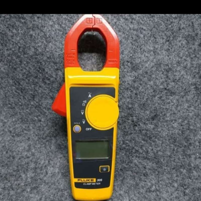 Jual TANG AMPERE DIGITAL / DIGITAL CLAMP METER FLUKE 305 1000A Hitam
