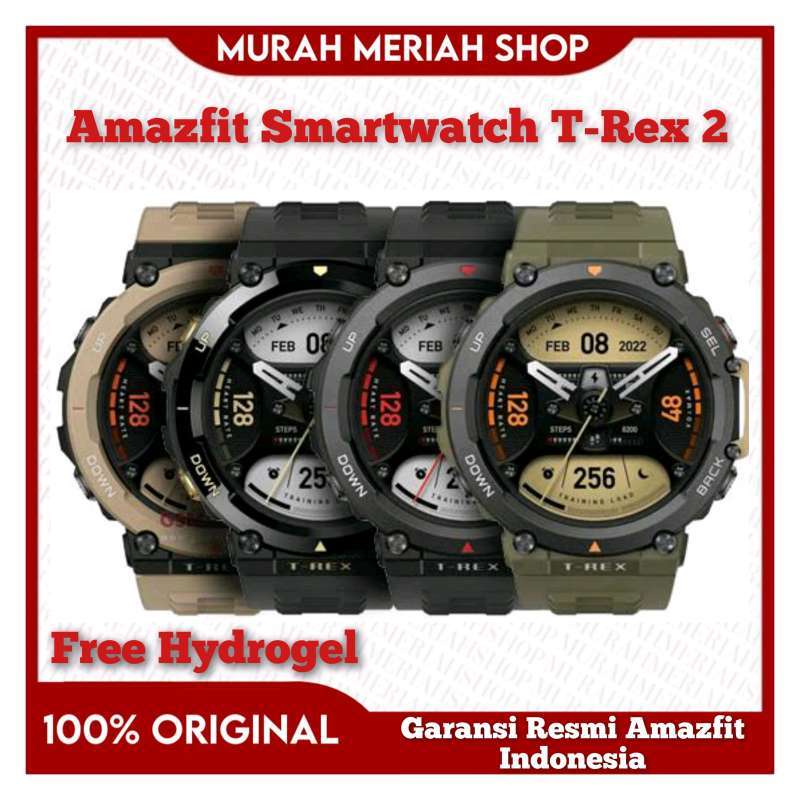 Jual Amazfit T-Rex TRex T Rex 2 Smartwatch Garansi Resmi - No Bonus ...