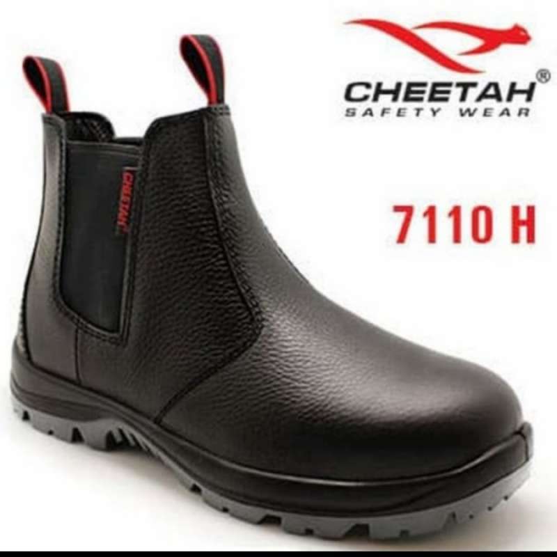 Jual Sepatu Safety Chetah 7110h/ Sepatu Safety Proyek Tinggi Di Seller ...