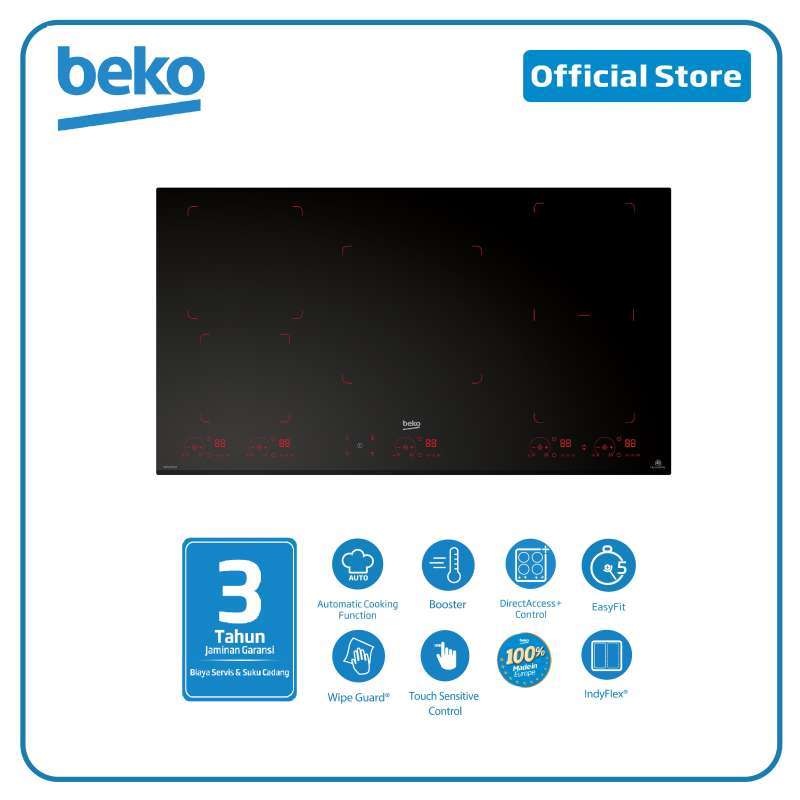 Jual Beko Induction Hob 90cm HII95310FHT PreOrder di Seller BEKO