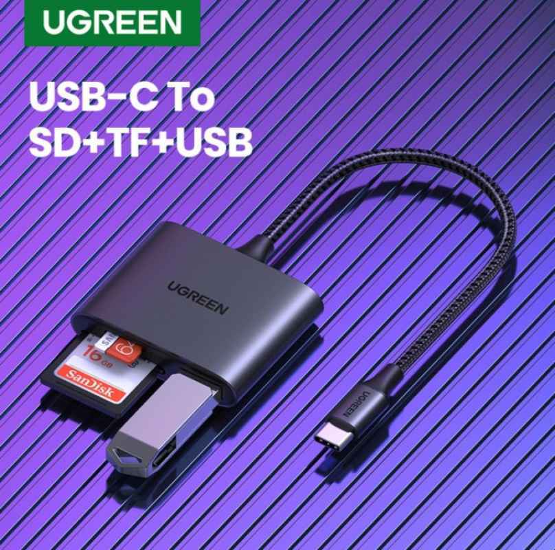Jual Ugreen Usbc Multifunction Card Reader With Usb A 80798 Di Seller