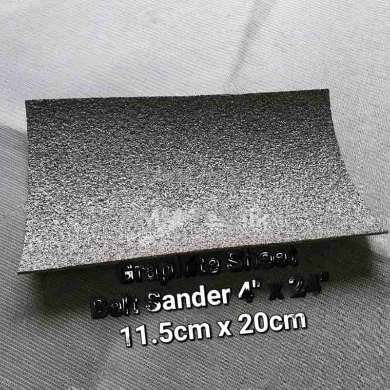 Jual GRAPHITE SHEET TAPAK BELT SANDER CARBON 4 X 24 GRAFISIT ALAS