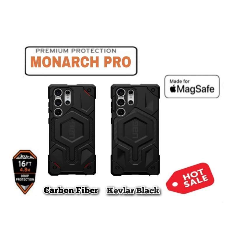 Promo UAG Case Samsung S23 Ultra Plus UAG URBAN ARMOR GEAR MONARCH PRO