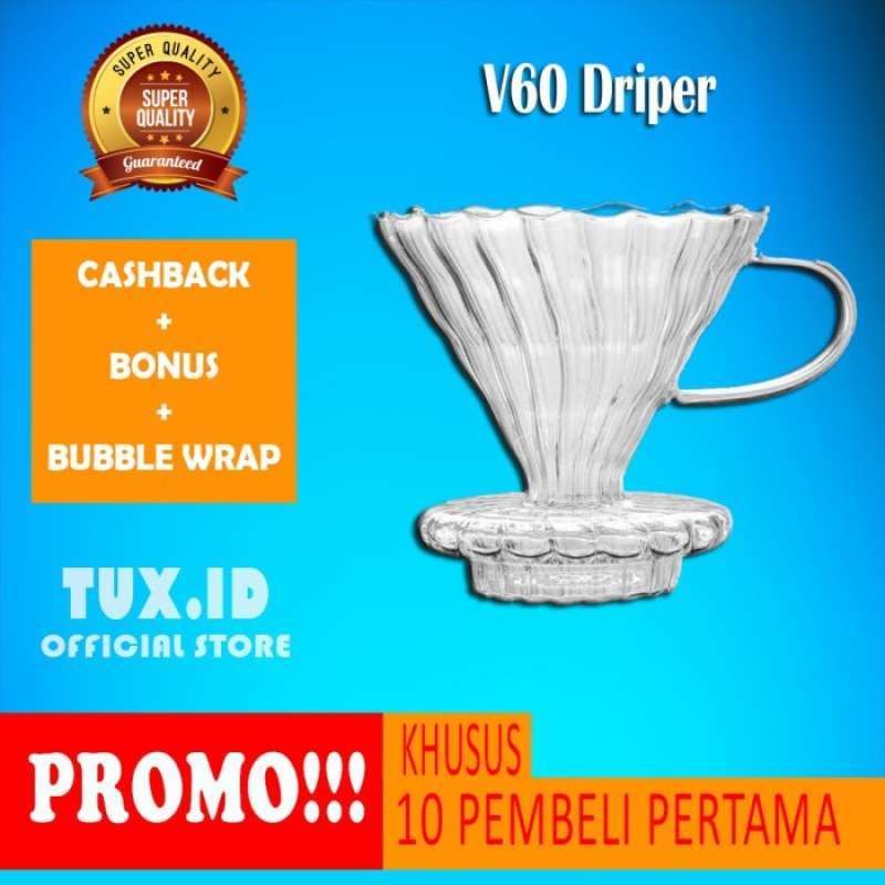 Promo Kopi V60 Dripper Kopi Saringan Kopi Pour Over Coffee Dripper Alat