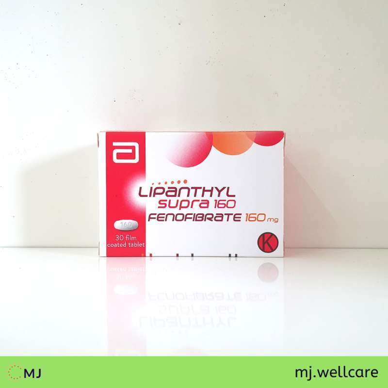 Promo Lipanthyl Supra 160 30 tablet Diskon 3% di Seller Tio Global ...