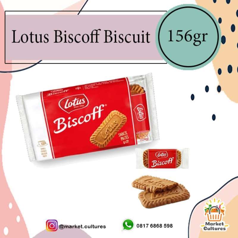 Jual Lotus Biscoff Biscuit Caramel 156gr di Seller market.cultures ...