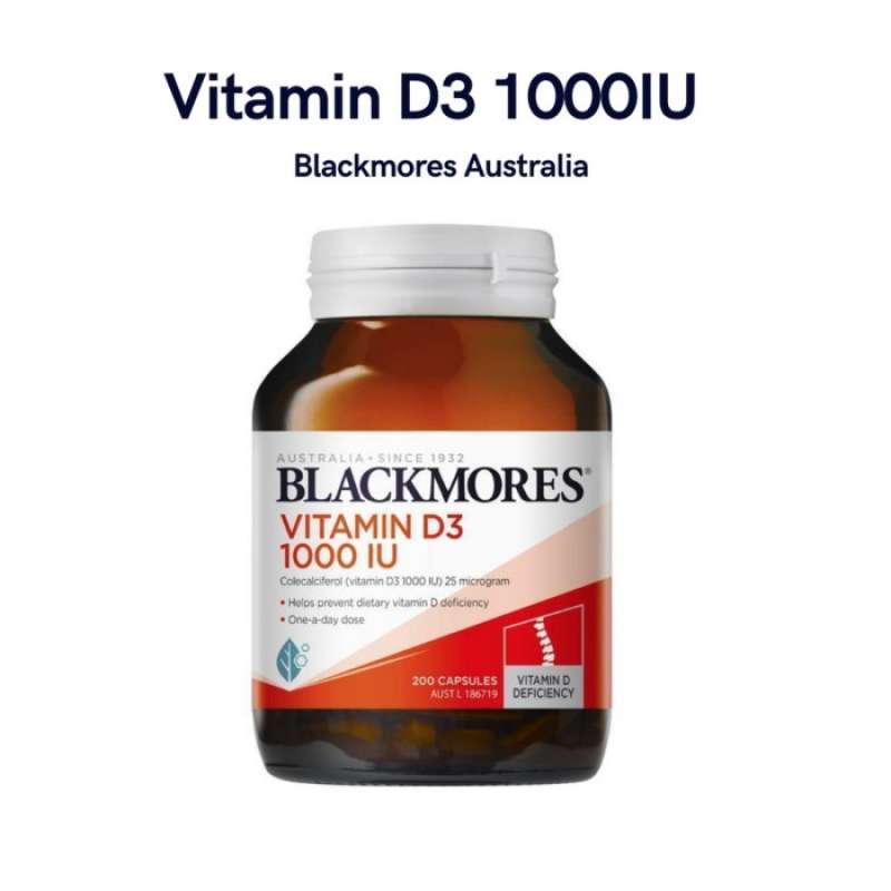 Jual Blackmores Vitamin D3 1000 Iu Di Seller Anes Medika Center Tugu