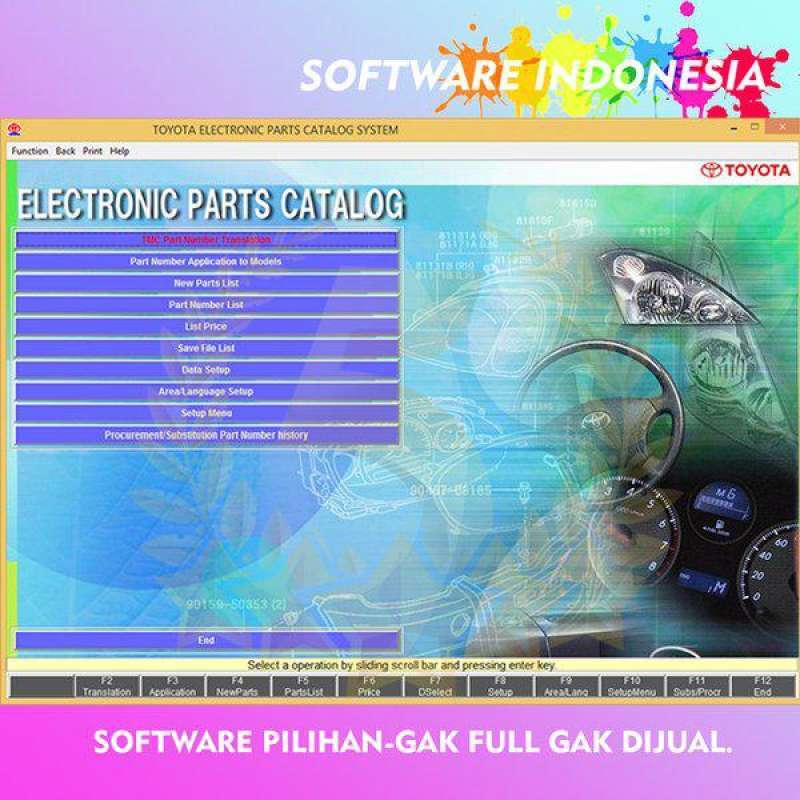 Jual EPC Toyota Electronic Parts Catalog System 07.2019 di Seller OMSID
