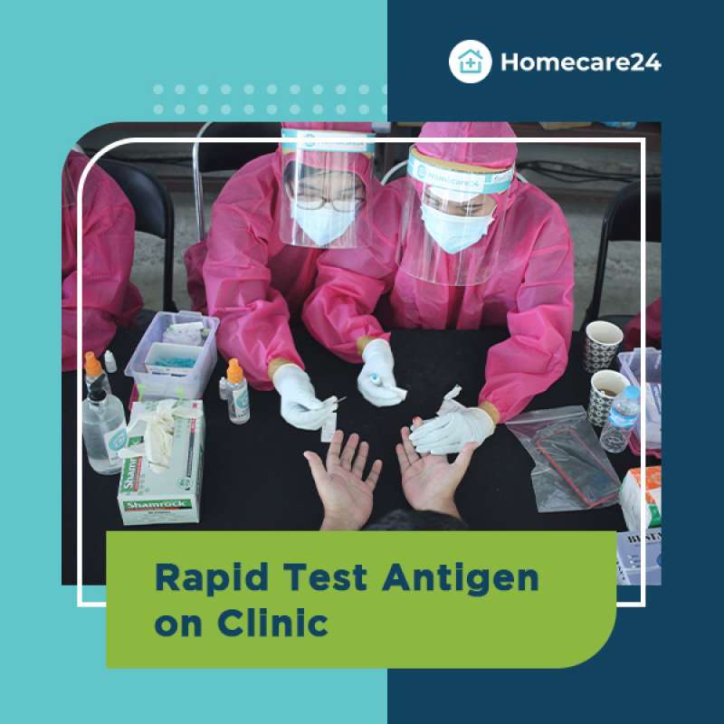 Jual Homecare24 Rapid Test Antigen on Clinic ETicket di Seller