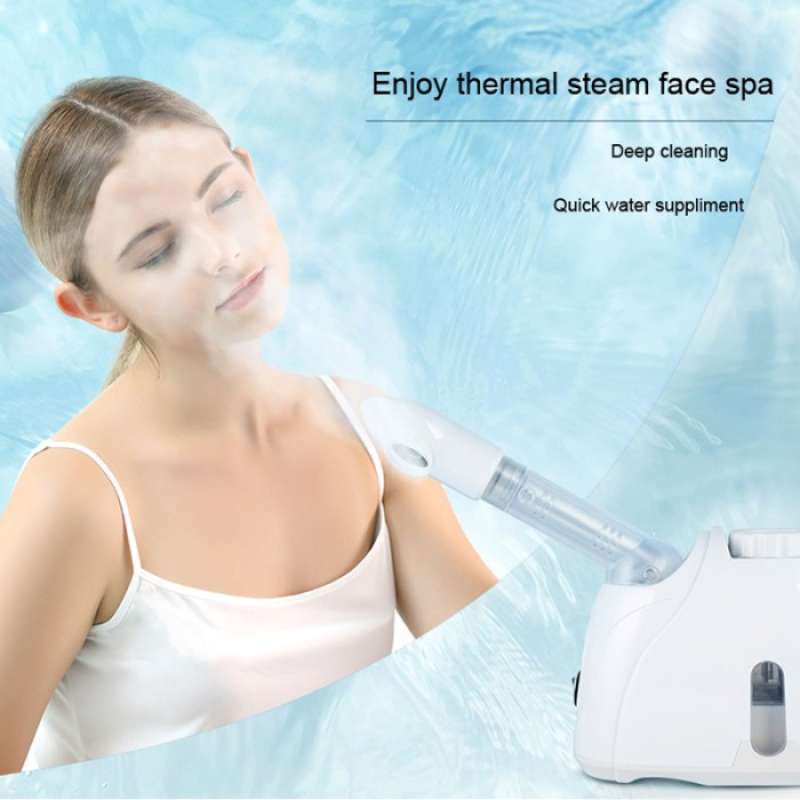 Jual Facial Steamer Alat Facial Sauna Steam Uap Spa Steamer Wajah Salon Multicolor di Seller