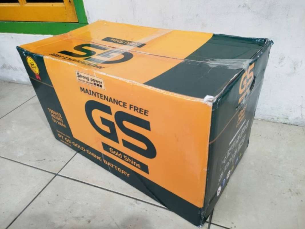 Promo AKI N200 GS MF Aki Mobil dan Genset Aki Kering 12 Volt 200 Ampere