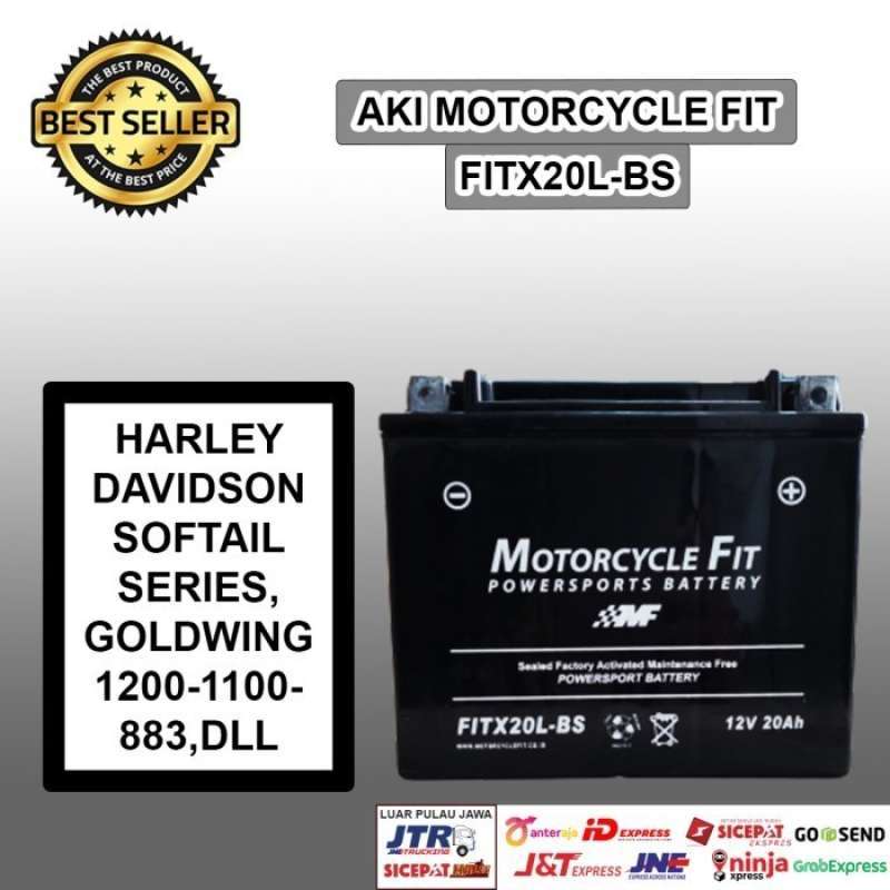 Promo Aki/Accu Motor MF YTX20L-BS Murah Berkualitas Diskon 23% di