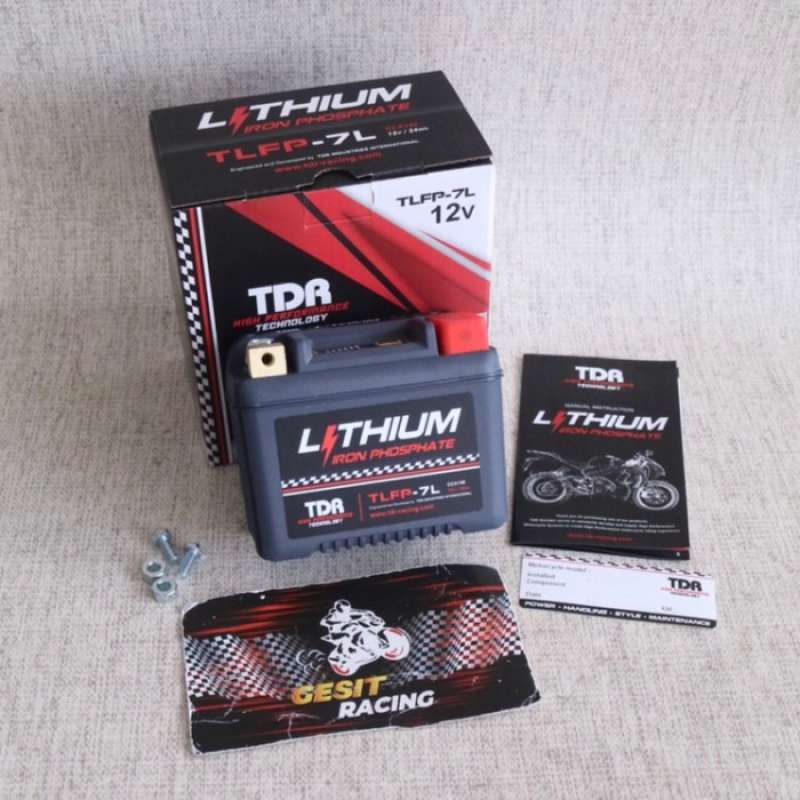 Jual Aki Motor Tdr Racing Aki Vario 125- Vario 150- Pcx 150 Tlfp-7l