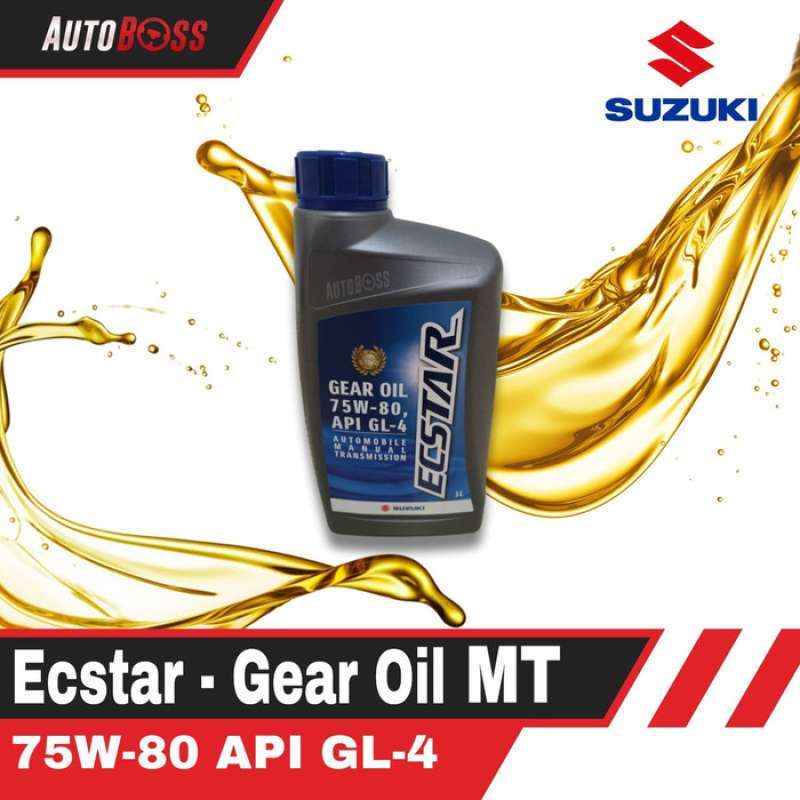 Jual Suzuki Ecstar 75W 80 GL 4 Gear Oil Oli Mobil Transmisi Manual di