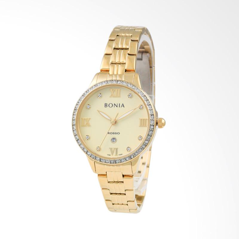 Harga Bonia Rosso BNB10283-2223S Jam Tangan Wanita - Gold