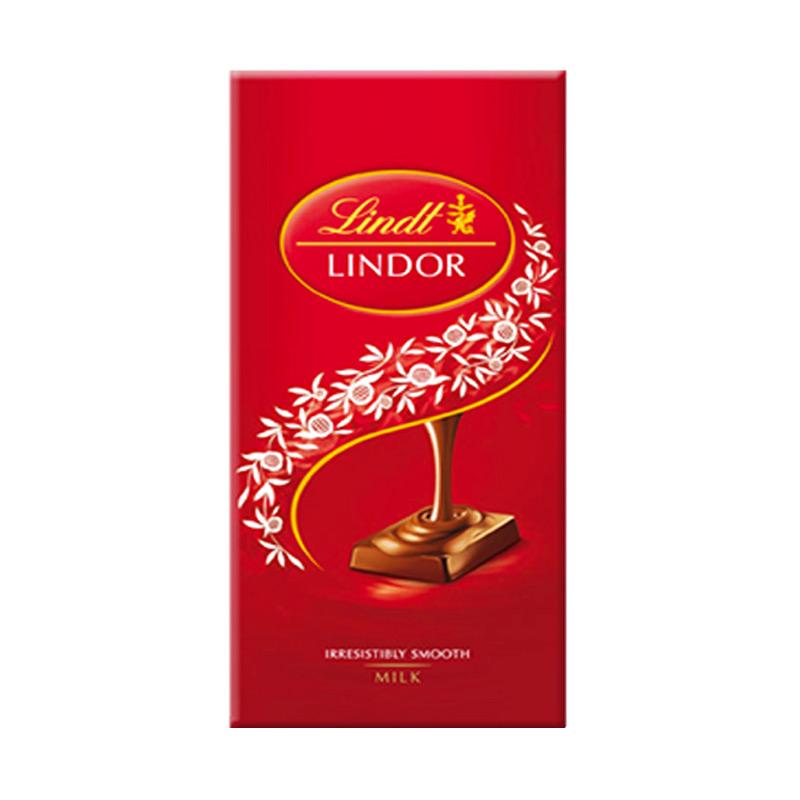 Jual Lindt Lindor Milk Chocolate Cokelat Bar [100 g] di Seller THE SWEET RECIPE Pasar Baru