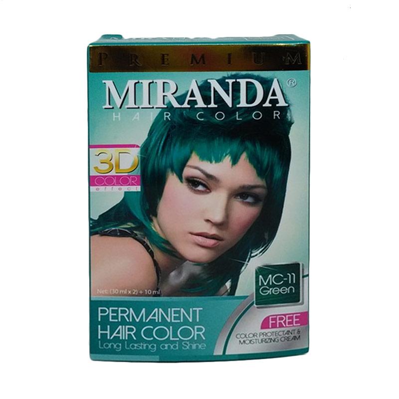 Jual Miranda Premium MC-11 Cat Rambut - Green [30 mL 
