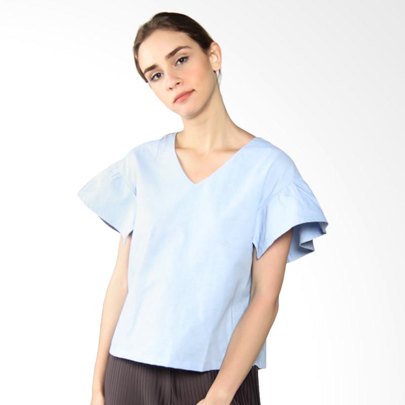 Jual Contempo Ladies S/S A17C07-D32 Short Sleeve Blouse