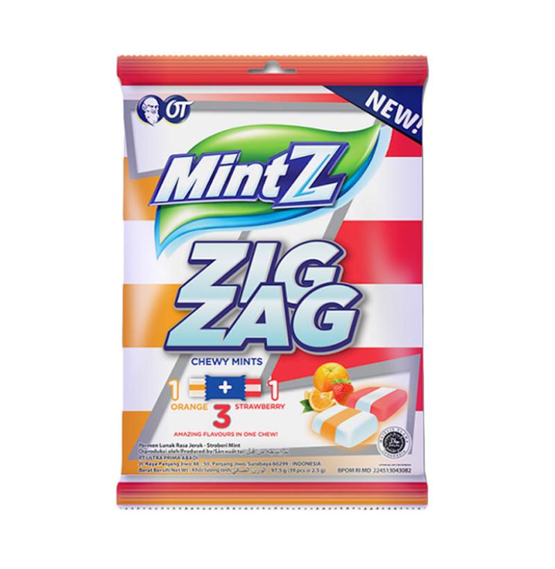 Jual Mintz Soft Candy ZigZag Permen [4 Sak] Online - Harga