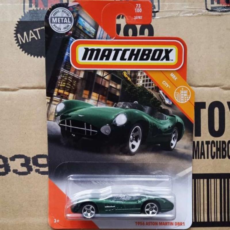 Matchbox 1956 Aston Martin DBR1 – Sammlerauto Im Maßstab 1:64, Farbe Silber