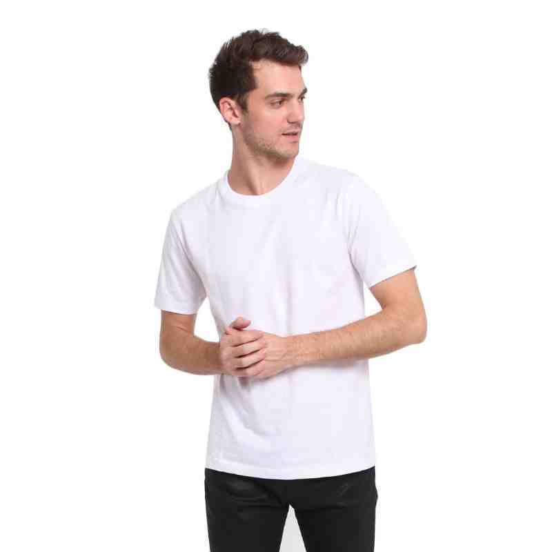 Promo Paradigma Kaos Polos - Putih - M Putih Diskon 32% di Seller Grs