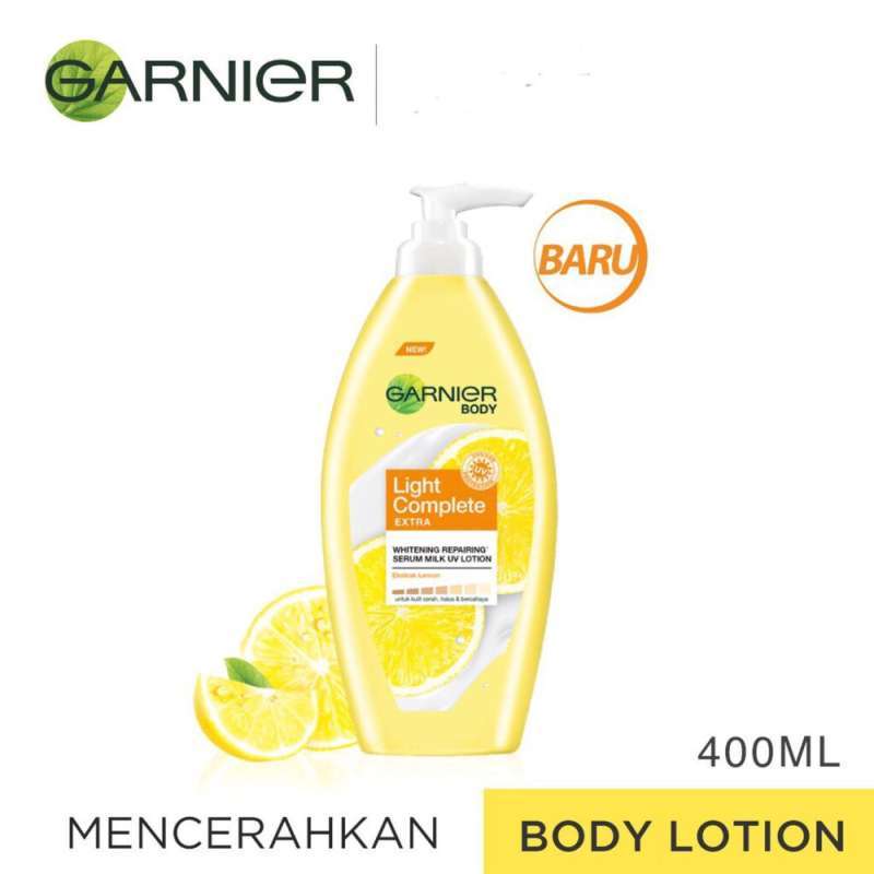 Jual Garnier Light Complete Extra Whitening Serum Milk UV Body Lotion