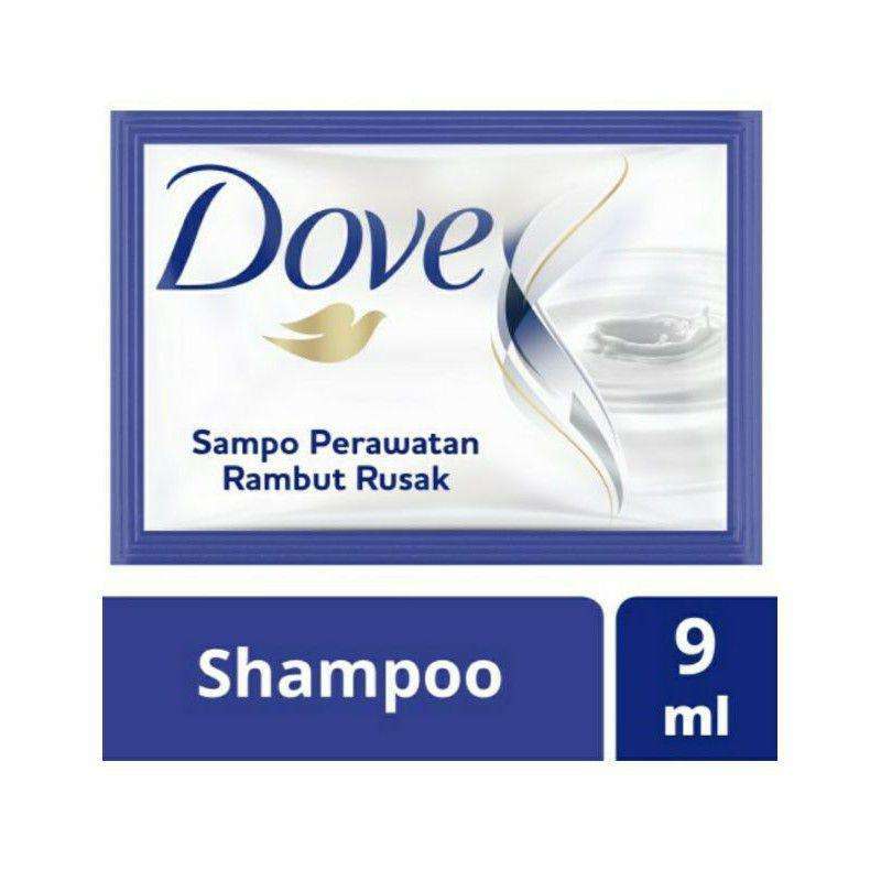 Jual Dove Shampo Perawatan Rambut Rusak 9ml x12 pcs di Seller Ssmart10