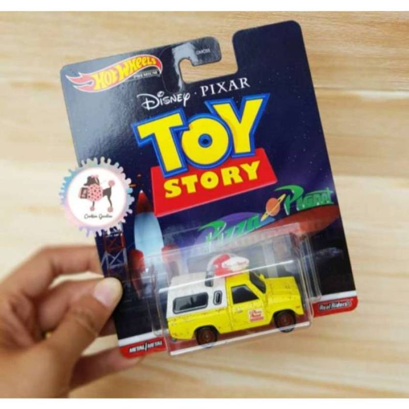 Jual Hot Wheels Disney Pixar Toy Story Pizza Truck di Seller