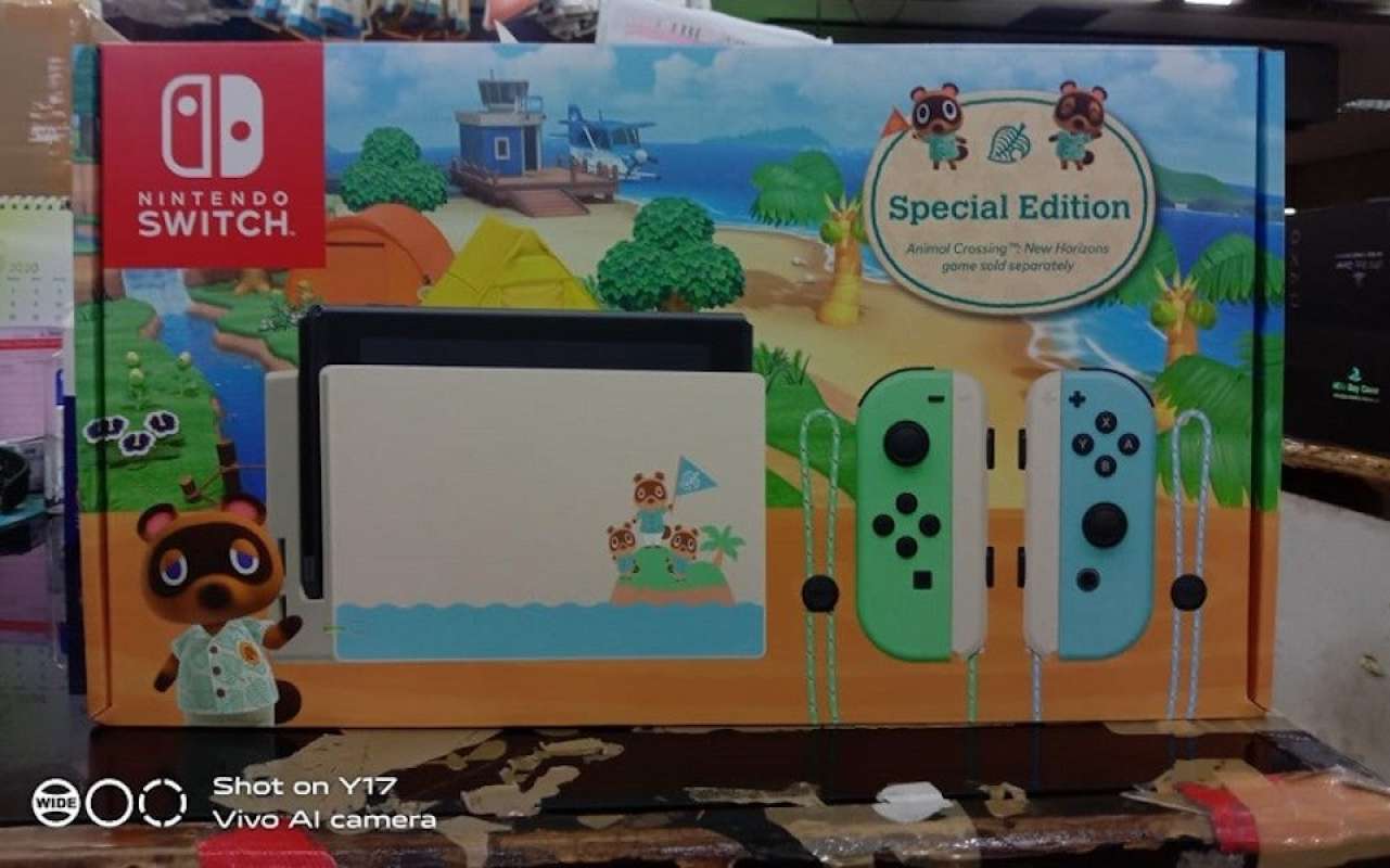 Jual Console Nintendo Switch ANIMAL CROSSING NEW HORIZONS di Seller
