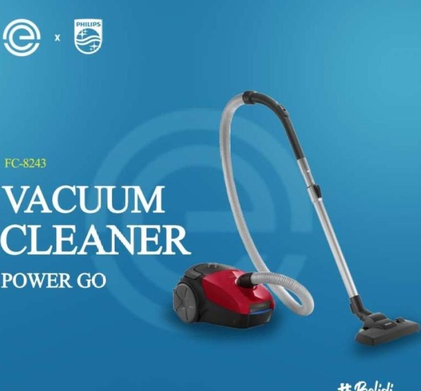 Jual Philips Vacuum Cleaner Power Go Fc8243/40 Merah Di Seller
