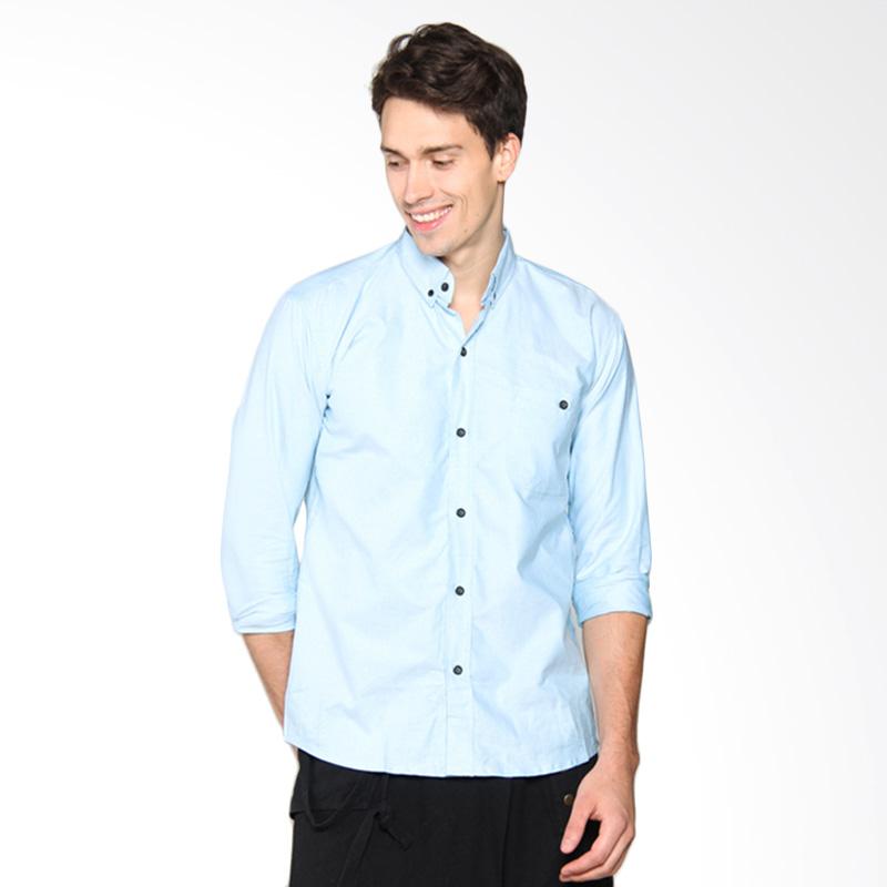 jual oberoi tsp blue elephant oxford ls shirt kemeja pria blue harga kualitas jual oberoi tsp blue elephant oxford ls shirt kemeja pria blue harga kualitas