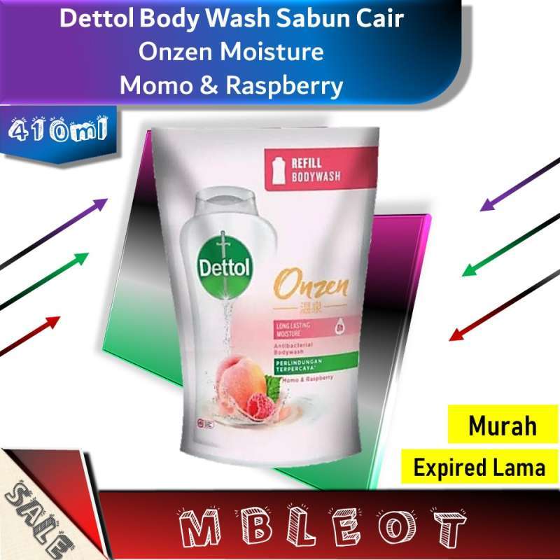 Jual Dettol Body Wash Onzen Momo 410 Ml di Seller Enggal Mekar Jaya